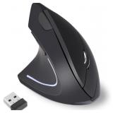 LEFT HANDED MOUSE, 2.4G WIRELESS LEFT HANDED ERGON