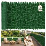 1.4X DENSER ARTIFICIAL IVY PRIVACY FENCE ï¿½ 120"X40