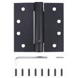 3 PACK BLACK 4"X4" RESIDENTIAL DOOR HINGES