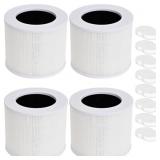4 PACK CORE MINI FILTER H13 TRUE HEPA FILTERS REPL