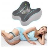 KNEE PILLOW FOR SIDE SLEEPERS MEMORY FOAM SCIATICA