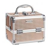 FRENESSA MAKEUP CASE TRAIN CASE PORTABLE MAKEUP BO
