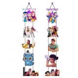 2PCS DEMON MOVIE HUNTERS BIRTHDAY PARTY PORCH SIGN