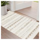 NAKAGISHI BOHO 2X4 WASHABLE AREA RUG NON SLIP CARP
