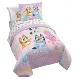 JAY FRANCO BLUEY & BINGO KIDS COMFORTER SET - 5 PI