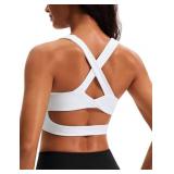 SPORTS BRAS FOR WOMEN CRISS-CROSS BACK PADDED WORK