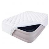 TWIN MATTRESS PAD COVER, AIR MATTRESS TOPPER QUILT
