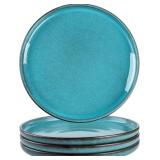 HENTEN HOME 10 INCH CERAMIC DINNER PLATES, PORCELA