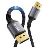 STOUCHI 3.3FT VESA CERTIFIED DISPLAYPORT 2.1 CABLE