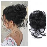 KETHBE MESSY BUN HAIR PIECE TOUSLED UPDO HAIR BUNS