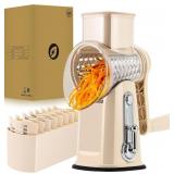SUSTEAS ROTARY CHEESE GRATER 5 BLADES,KITCHEN MAND