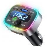 BLUETOOTH 5.4 CAR ADAPTER 60W CHARGING USB BLUETOO