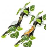 FHINY SNAKE CLIMBING BRANCH, 2 PCS RESIN REPTILE B