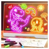 GEOKAY 16" RECHARGEABLE LED DRAWING BOARD WITH 9-C