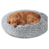 JOLLYVOGUE CALMING DOG BED MEDIUM SIZE DOG, 31IN D