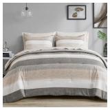 MADISON PARK ESSENTIALS QUEEN COMFORTER SET, BED I