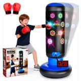 HOPEROCK PUNCHING BAG FOR KIDS,BOXING SET WITH SCO