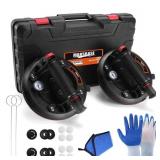 MARSBASE 8" TILE SUCTION CUP WITH PRESSURE GAUGE,
