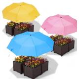 38 INCH LARGE PLANT UMBRELLAS FOR OUTDOOR PLANTS G