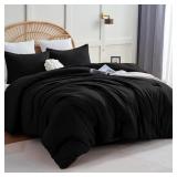 COZYLUX QUEEN COMFORTER SET, 3 PIECES DOWN ALTERNA