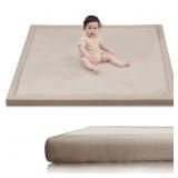 HULOO SLEEP ULTRA SOFT BABY PLAY MAT FOR FLOOR,50X