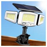 CLIP ON SOLAR LIGHTS OUTDOOR,231LED MOTION SENSOR