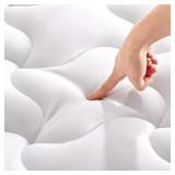 SLEEP ZONE TWIN XL MATTRESS PAD DORM BEDDING COOLI