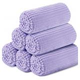 BURYEAH 6 PCS FLANNEL BLANKETS BULK,FALL OUTDOOR W