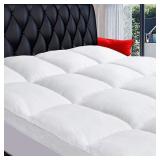 COONP QUEEN MATTRESS TOPPER, COTTON EXTRA THICK PI