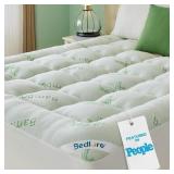BEDLORE KING MATTRESS TOPPER VISCOSE BAMBOO, THICK