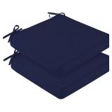 DOWNLUXE WATERPROOF OUTDOOR CHAIR CUSHIONS SET OF