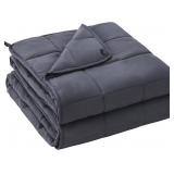 YESCOOL WEIGHTED BLANKET FOR ADULTS (20 LBS, 60" X