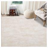 RUGSREAL BEDROOM AREA RUG 4X6 MODERN ABSTRACT AREA