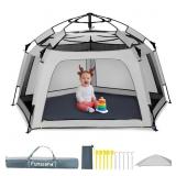 BABY PLAYPEN POP-UP TENT - OUTDOOR & INDOOR PLAY T