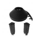 100 FT. X 3 IN. BLACK PLASTIC LANDSCAPE NO-DIG EDG