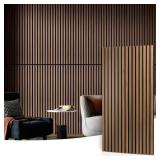 $183 WALNUT 0.83 IN. X 2 FT. X 4 FT. SLAT MDF ACOU