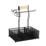 9.6 IN. W X 13.4 IN. L X 17.2 IN. H METAL OUTDOOR