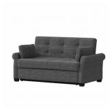 $1183 SERTA HENLEY QUEEN CONVERTIBLE SOFA IN GRAY