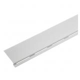 SOLID 4 FT. WHITE VINYL SURFACE TENSION GUTTER GUA