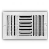 14 IN. X 8 IN. 3-WAY STEEL WALL/CEILING REGISTER I