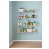 $147 SHELFTRACK 16.75 IN. D X 48 IN. W X 80 IN. H