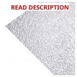 24 IN. X 24 IN. CLEAR CRACKED ICE ACRYLIC LIGHTING