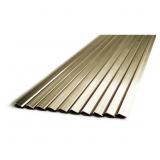 SHINY GOLD 36 IN. X 0.18 IN. ALUMINUM PEEL AND STI