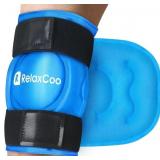 RELAXCOO ICE PACK FOR KNEE PAIN RELIEF, REUSABLE G