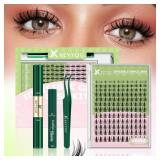 KEYYOU FAIRY LASH CLUSTERS KIT WISPY NATURAL EYELA