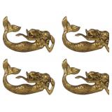 SOFFEE DESIGN SET OF 2 VINTAGE MERMAID CABINET KNO