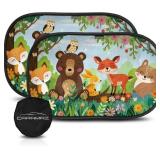 CARAMAZ CAR WINDOW SHADE FOR BABY WITH CERTIFIED U