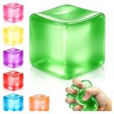 STRESS CUBE SQUISHY FIDGET TOYS, SQUARE STRESS BAL