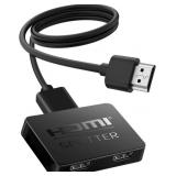 4K HDMI SPLITTER 1 IN 2 OUT COPY SAME CONTENT TO 2