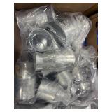 1 LOT OF ASSORTED AMOUNT OF METAL CONTAINERS